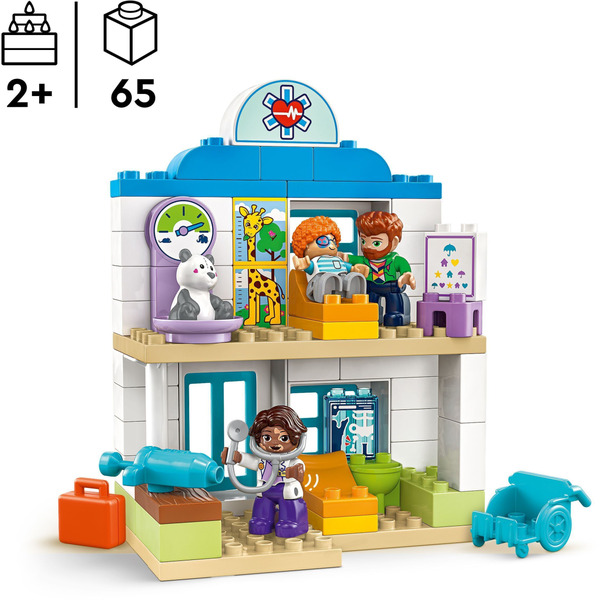 Конструктор LEGO Duplo Town Впервые: визит к врачу (10449)