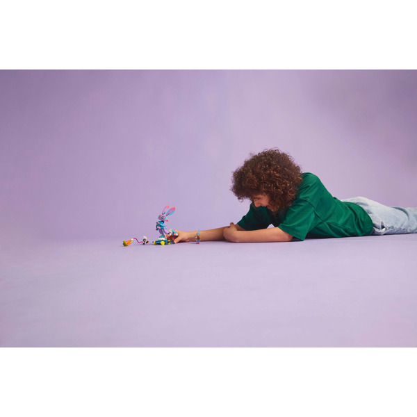 Блоковий конструктор LEGO 71490 DREAMZzz Іззі та Бунчуро, ігровий кролик