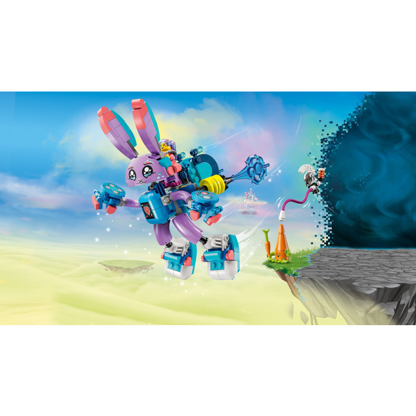 Блоковий конструктор LEGO 71490 DREAMZzz Іззі та Бунчуро, ігровий кролик