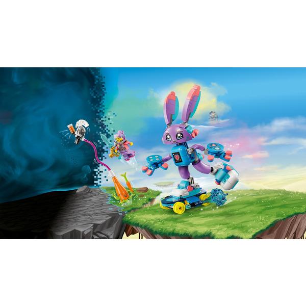 Блоковий конструктор LEGO 71490 DREAMZzz Іззі та Бунчуро, ігровий кролик