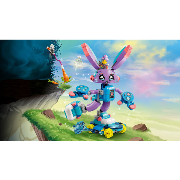 Блоковий конструктор LEGO 71490 DREAMZzz Іззі та Бунчуро, ігровий кролик