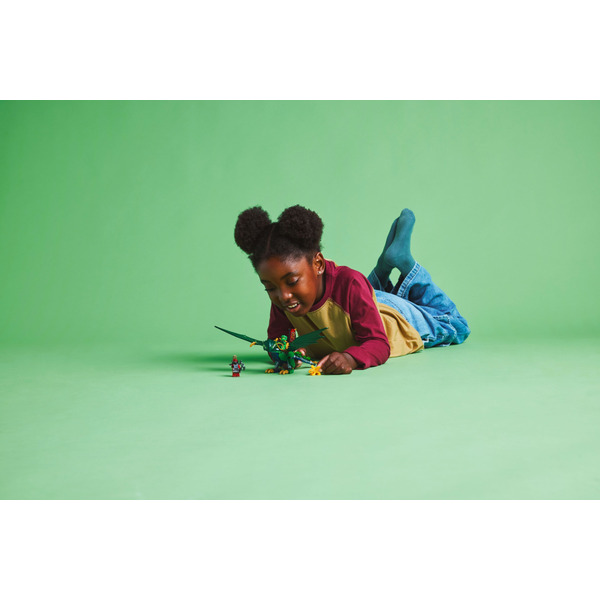 LEGO Ninjago: Зеленый лесной дракон Ллойда (Набор 71829)