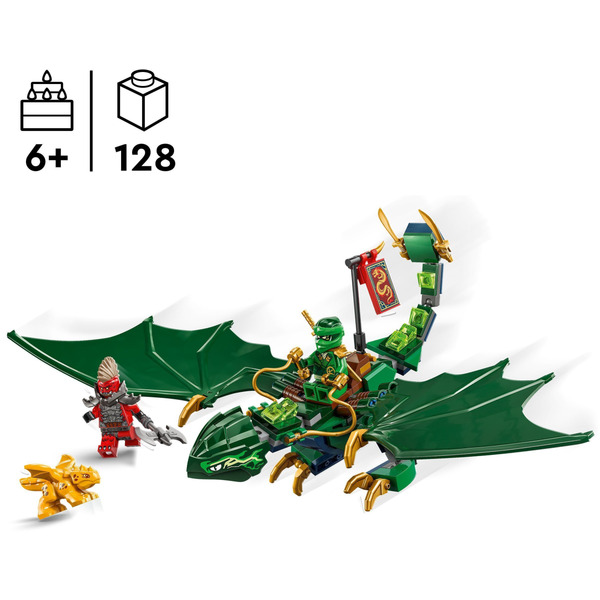 LEGO Ninjago: Зеленый лесной дракон Ллойда (Набор 71829)