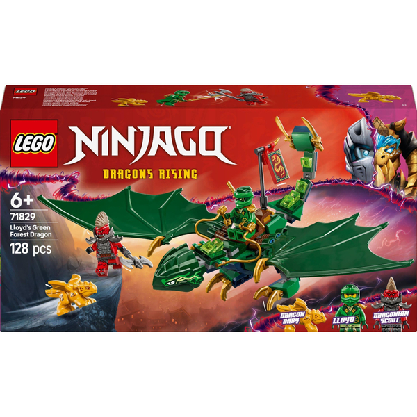 LEGO Ninjago: Зеленый лесной дракон Ллойда (Набор 71829)