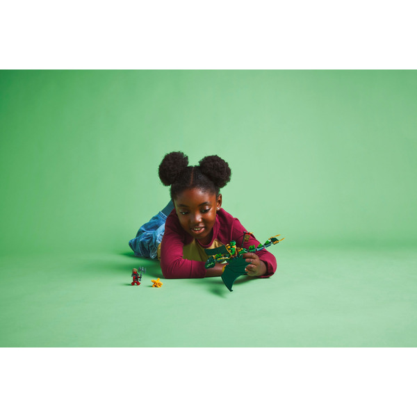 LEGO Ninjago: Зеленый лесной дракон Ллойда (Набор 71829)