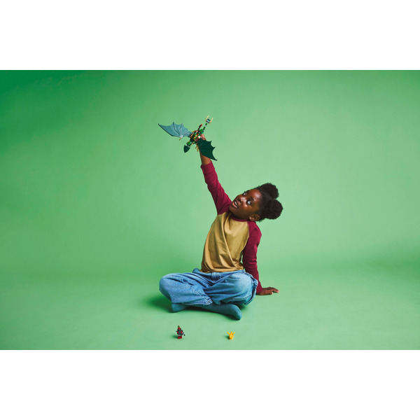 LEGO Ninjago: Зеленый лесной дракон Ллойда (Набор 71829)