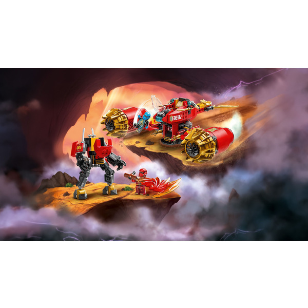 Конструктор LEGO Ninjago Штормовой робот-всадник Кая (71830)