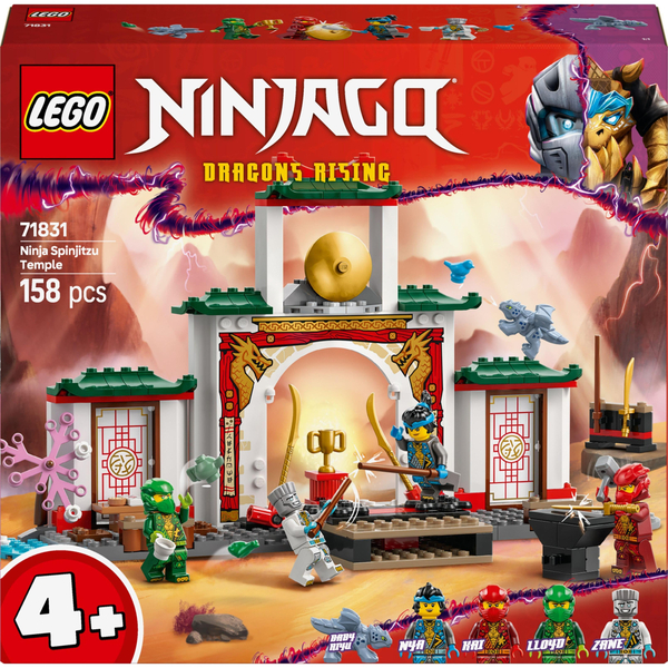 Конструктор LEGO Ninjago Храм ниндзя Спин-джитсу (71831)