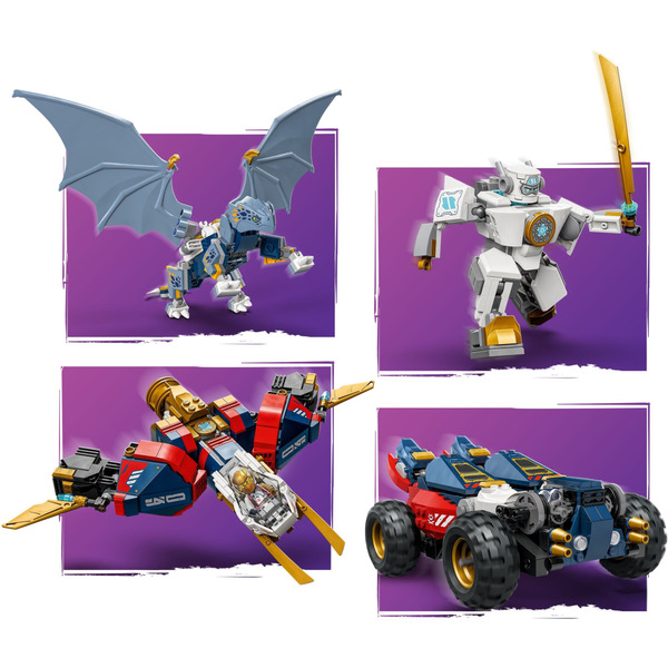 Конструктор LEGO Ninjago Ультраоб'єднувальний робот Зейна (71834)