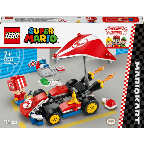 LEGO 72032 Super Mario Mario Kart - Стандартный карт.