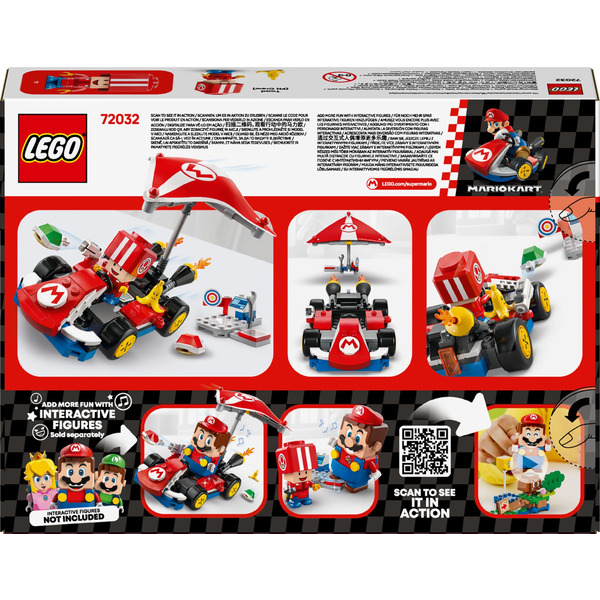 LEGO 72032 Super Mario Mario Kart - Стандартный карт.