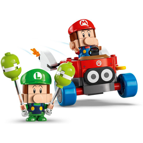 Блоковий конструктор LEGO Super Mario: Mario Kart Baby Mario vs Baby Luigi (72034)