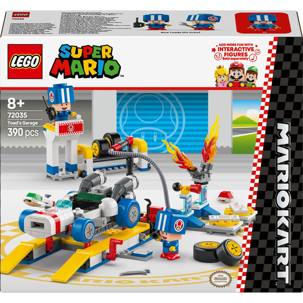 Конструктор LEGO Super Mario: Mario Kart Toad's Garage 72035