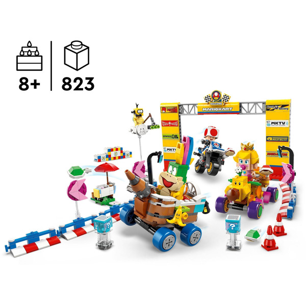 Конструктор LEGO Super Mario: Mario Kart Baby Peach & Grand Prix. Набір 72036