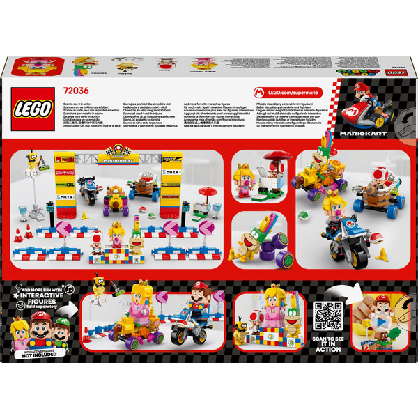 Конструктор LEGO Super Mario: Mario Kart Baby Peach & Grand Prix. Набір 72036