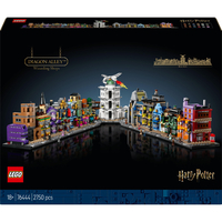 LEGO 76444 Harry Potter Алея Діагон. Чаклунські крамниці