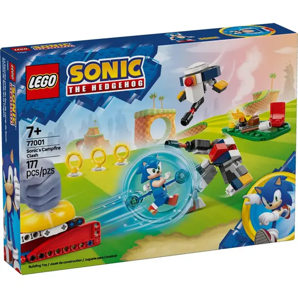 LEGO Sonic the Hedgehog: Конструктор Сутичка біля багаття Сонік 77001