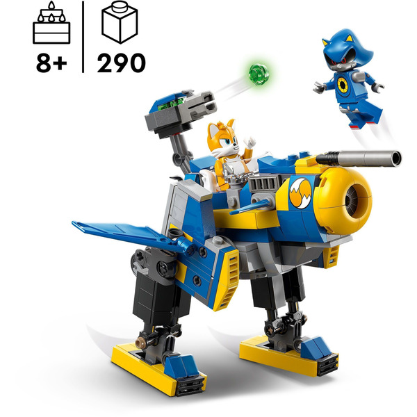 LEGO Sonic Cyclone vs. Metal Sonic 290 деталей (77002) - "Дуэль Соника и Металл Соника"