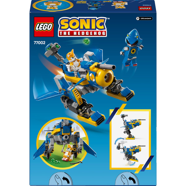 LEGO Sonic Cyclone vs. Metal Sonic 290 деталей (77002) - "Дуэль Соника и Металл Соника"