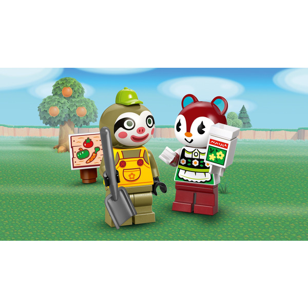 LEGO Animal Crossing Лейф і його караван та садова крамниця - набір конструктора на 263 деталі (77054)