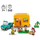 LEGO 77054 Animal Crossing Садова крамниця і караван, що належать Leif