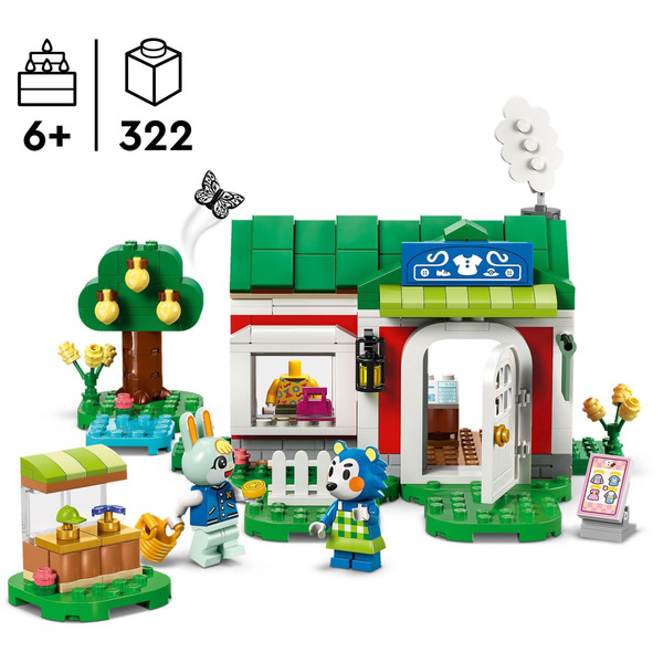 Конструктор LEGO Animal Crossing Крамниця одягу, що належить Able Sisters