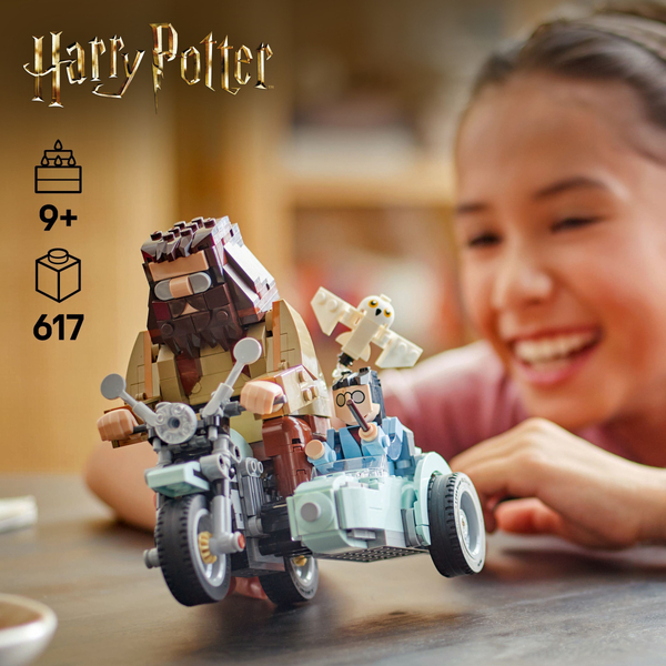 LEGO Harry Potter: Поїздка Геґріда й Гаррі на мотоциклі (76443)