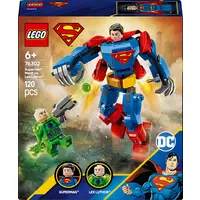 Конструктор LEGO DC Batman Супермен-робот проти Лекса Лютора 120 деталей (76302)