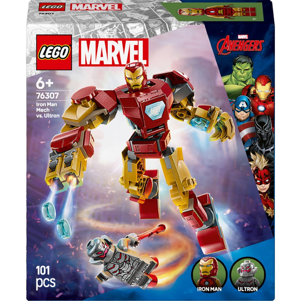 LEGO Marvel Робот Железного Человека против Альтрона - конструктор на 101 деталь (76307)