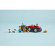 LEGO 60461 City Червоний фермерський трактор з причепом і вівцями