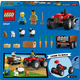 LEGO 60461 City Червоний фермерський трактор з причепом і вівцями