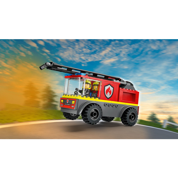 Блоковий конструктор LEGO City Пожежна машина з драбиною (60463)