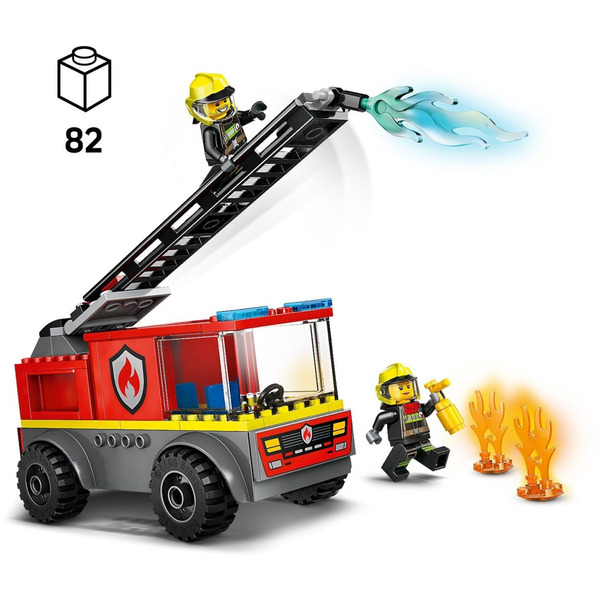 Блоковий конструктор LEGO City Пожежна машина з драбиною (60463)