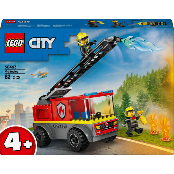 Блоковий конструктор LEGO City Пожежна машина з драбиною (60463)