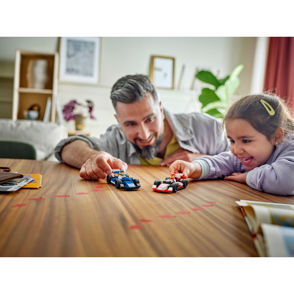 Блоковий конструктор LEGO City Автомобілі для перегонів F1 команд Williams Racing та Haas F1 (60464)