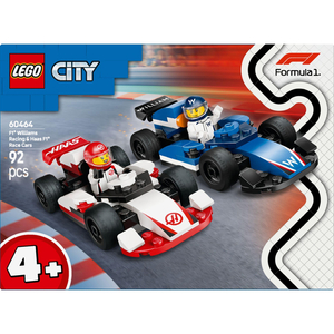 Блоковий конструктор LEGO City Автомобілі для перегонів F1 команд Williams Racing та Haas F1 (60464)