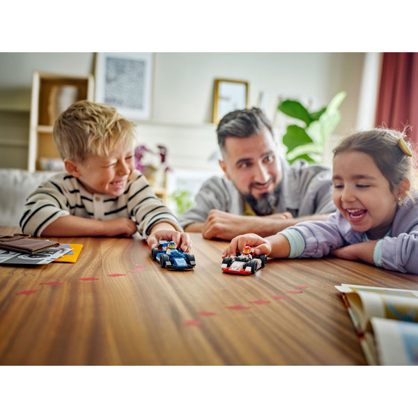 Блоковий конструктор LEGO City Автомобілі для перегонів F1 команд Williams Racing та Haas F1 (60464)