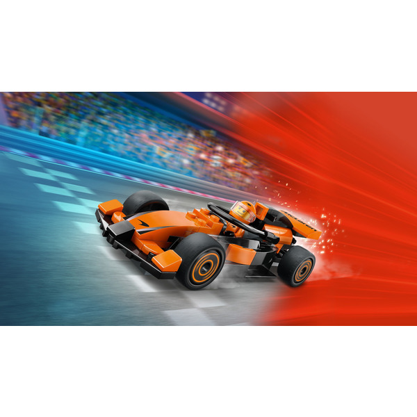 LEGO City 60442: Пилот F1 и автомобиль McLaren для гонки