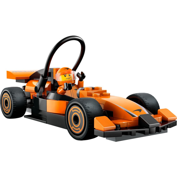 LEGO City 60442: Пилот F1 и автомобиль McLaren для гонки