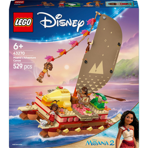 Блоковий конструктор LEGO Disney Пригодницьке каное Ваяни 529 деталей (43270)