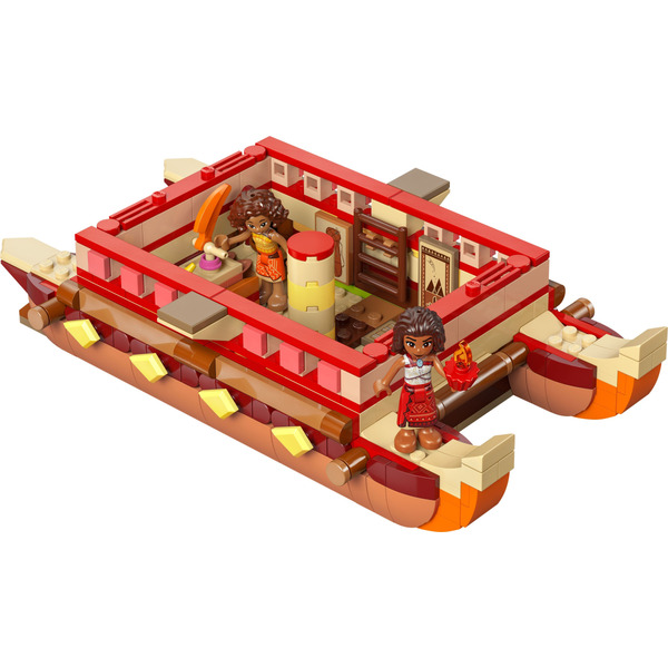 Блоковий конструктор LEGO Disney Пригодницьке каное Ваяни 529 деталей (43270)