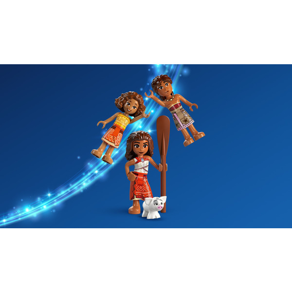 Блоковий конструктор LEGO Disney Пригодницьке каное Ваяни 529 деталей (43270)