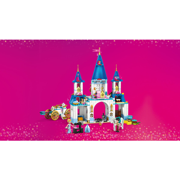 Блоковий конструктор LEGO Disney Princess Замок Попелюшки й карета (43275)