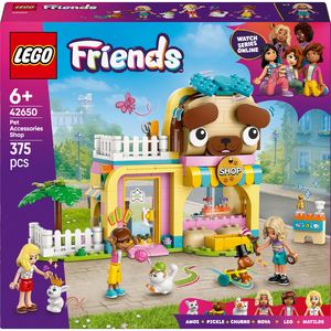 Блоковий конструктор LEGO Friends Магазин аксесуарів для домашніх улюбленців 375 деталей (42650)