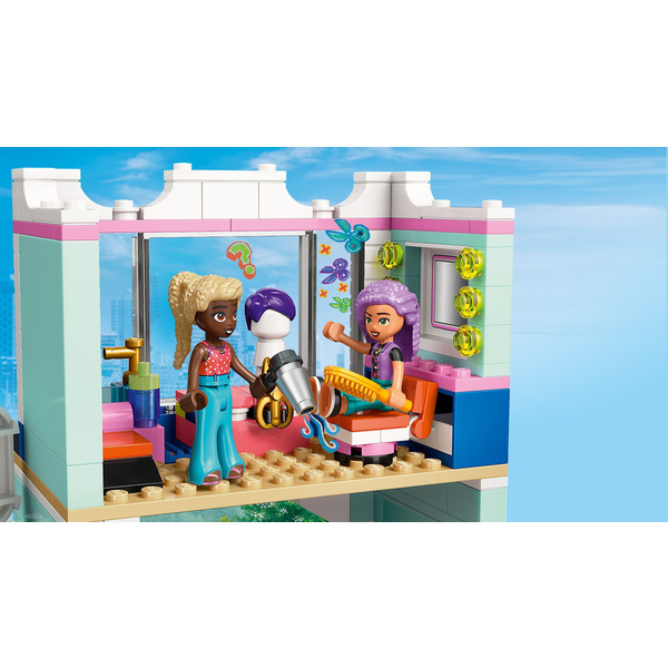 Блоковый конструктор LEGO Friends Парикмахерская и магазин аксессуаров 347 деталей (42662)