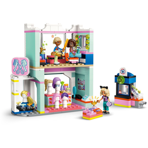 Блоковый конструктор LEGO Friends Парикмахерская и магазин аксессуаров 347 деталей (42662)