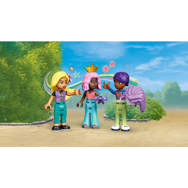 Блоковый конструктор LEGO Friends Парикмахерская и магазин аксессуаров 347 деталей (42662)