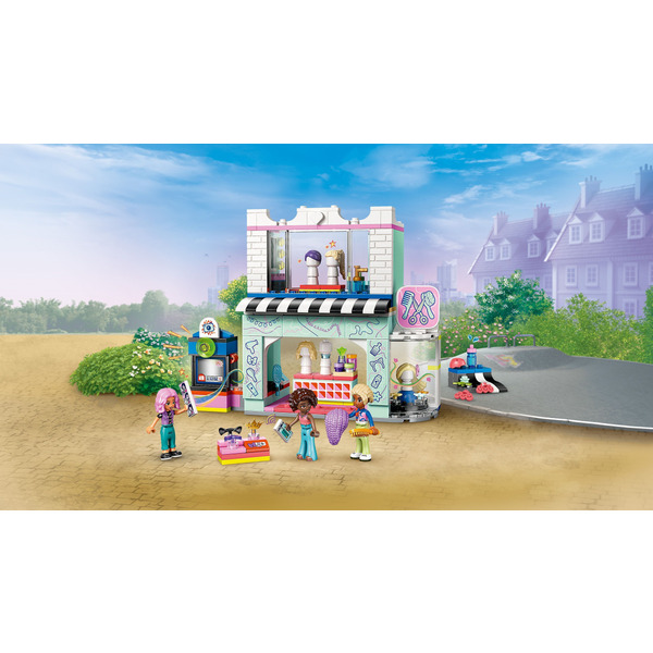 Блоковый конструктор LEGO Friends Парикмахерская и магазин аксессуаров 347 деталей (42662)