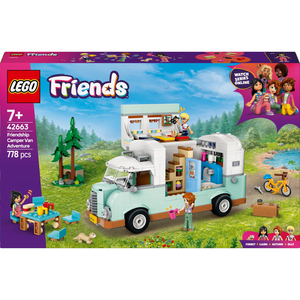 Блоковий конструктор LEGO Friends Пригоди на фургоні дружби 778 деталей (42663)