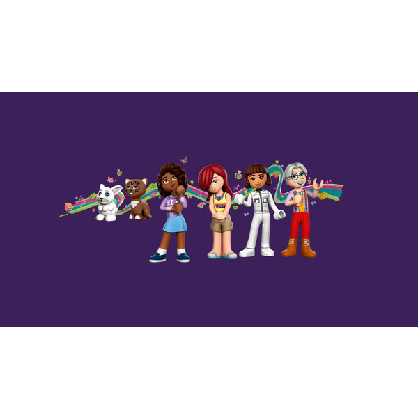 Блоковий конструктор LEGO Friends Будиночок і квітник бджолярів (42669)